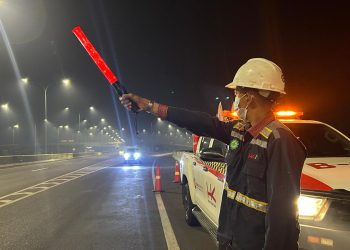 PT Hakaaston Siagakan Petugas dan Perkuat Koordinasi Antisipasi Dampak Kebakaran Hutan dan Lahan di Ruas Jalan Tol