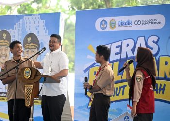 Pemprov Sumut Luncurkan Teras Pelajar Sumut Berkah, Bobby Nasution Siapkan Ruang Kreativitas dan Pengembangan Bakat Siswa