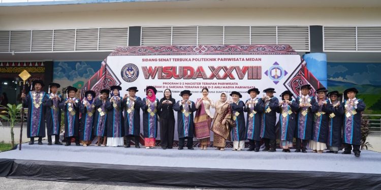 Wakil Menteri Pariwisata: 80 Persen Lebih Lulusan Politeknik Pariwisata Diserap Dunia Kerja, Politeknik Pariwisata Medan Wisuda 596 Lulusan