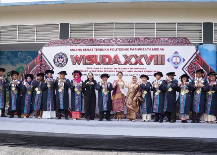 Wakil Menteri Pariwisata: 80 Persen Lebih Lulusan Politeknik Pariwisata Diserap Dunia Kerja, Politeknik Pariwisata Medan Wisuda 596 Lulusan