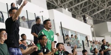 Gubernur Sumut Bobby Nasution Optimistis Ayam Kinantan Menuju ke Super League, PSMS Tekuk PSIS 2-1