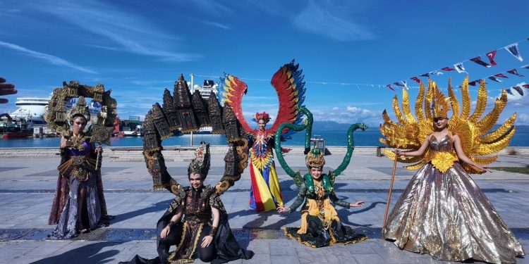 Penari Binaan Tambang Emas Martabe Tampilkan Budaya Indonesia di Turki