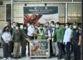 Indonesia Sambut Orangutan Sumatera “Rocky” Di Bandara Kualanamu Pasca diselundupkan ke India